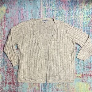 Modern Soul Speckled Cream Cardigan Sweater